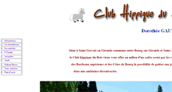 Desktop Screenshot of club-hippique-du-bois-vieux.com